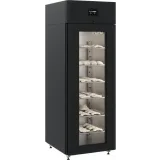 POLAIR Шкаф отложенной расстойки CS107 BAKERY BR (тип 1, стекло, черный)